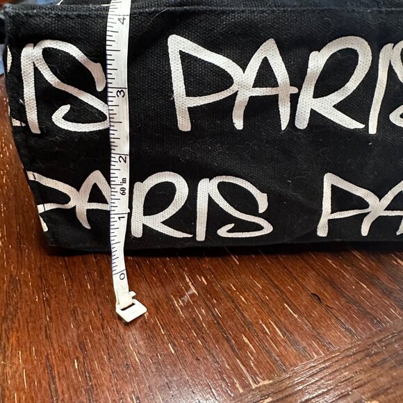 Robin Ruth Paris Canvas Black Travel Shoulder Bag - Picture 6 of 10